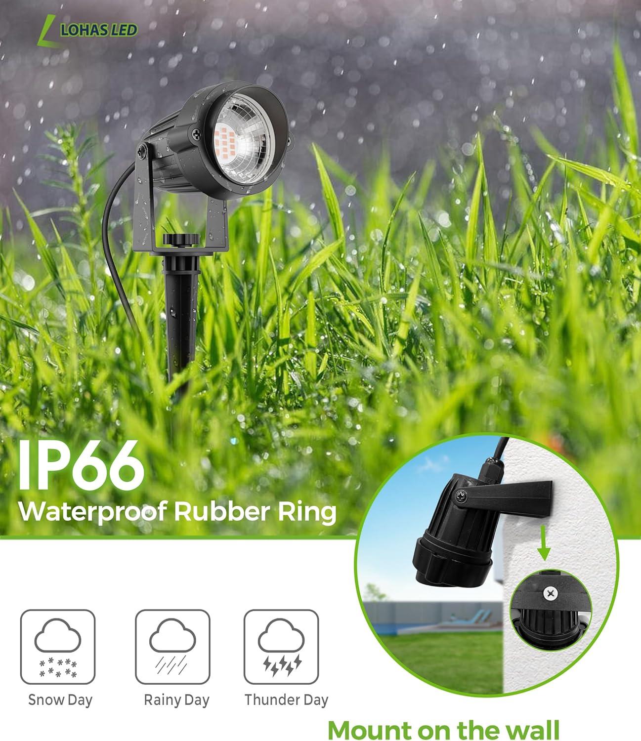 imageL LOHAS LED Large Size Dusk to Dawn Outdoor Light FixtureLOHAS Landscape Spot Lights Outdoor