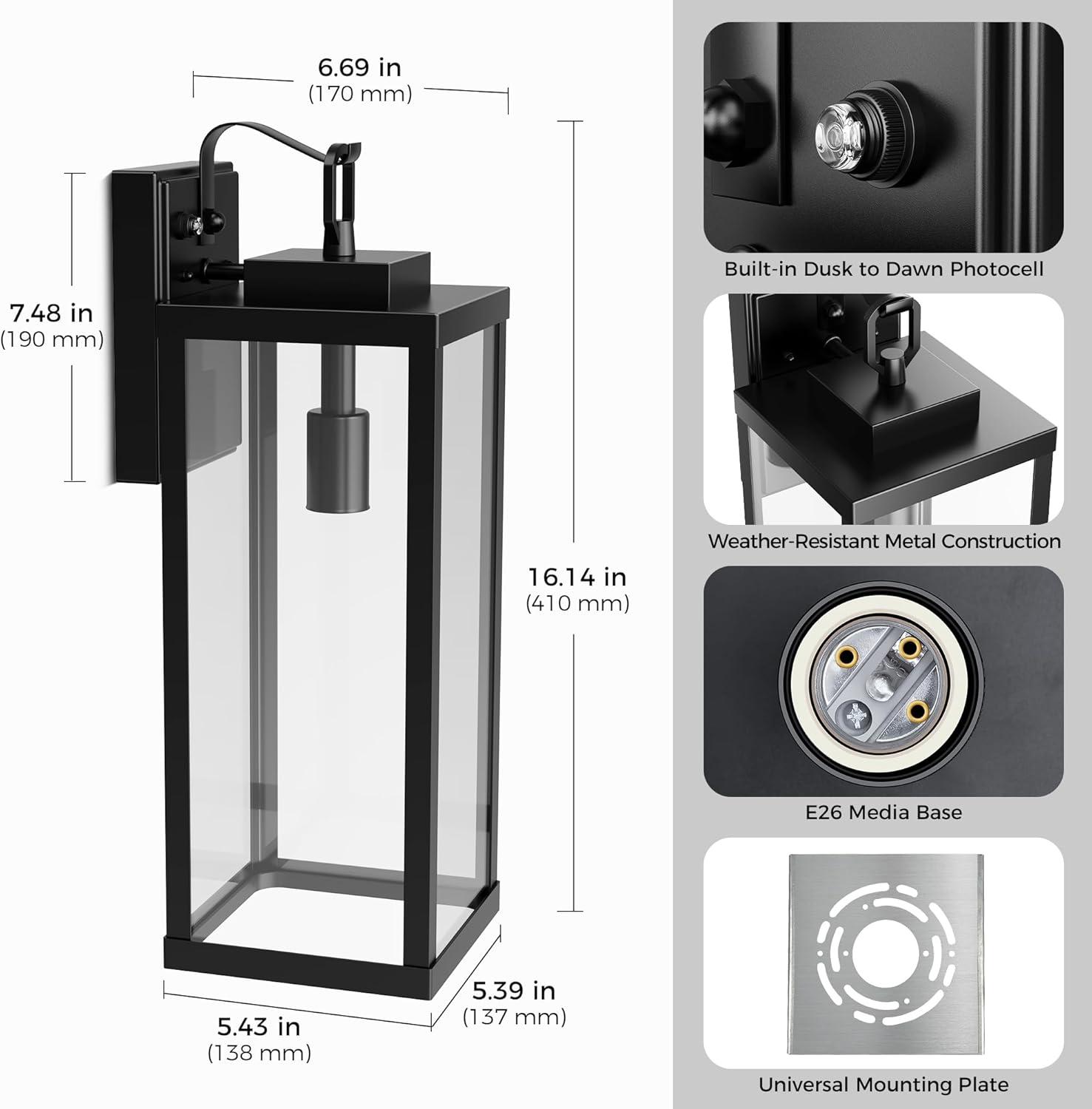 imageL LOHAS LED Large Size Dusk to Dawn Outdoor Light FixtureLOHAS Landscape Spot Lights Outdoor