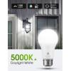 imageL LOHAS LED Dusk to Dawn Light Bulbs E26 Bulb Automatic OnOff Outdoor Light Bulbs Daylight Lightbulbs 12W A19 Led Bulbs 5000K 1100LM 100W Equivalent Lightbulbs Porch Garage Garden Patio 2 Pack