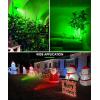 imageLOHAS Landscape Red Green Christmas Spot Lights Outdoor 10W Dusk to Dawn Sensor LED Spotlights for Yard IP66 Waterproof Garden Outside Lights 984ft Cord Red Lawn Decor Lamp4 Pack