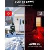 imageLOHAS Landscape Red Green Christmas Spot Lights Outdoor 10W Dusk to Dawn Sensor LED Spotlights for Yard IP66 Waterproof Garden Outside Lights 984ft Cord Red Lawn Decor Lamp4 Pack