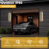 imageL LOHAS LED 236inch LED Outdoor Wall Light 1Pack16 Inch Dusk to Dawn Outdoor Light Fixture 2Pack