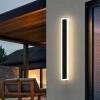 imageL LOHAS LED 236inch LED Outdoor Wall Light 1Pack16 Inch Dusk to Dawn Outdoor Light Fixture 2Pack