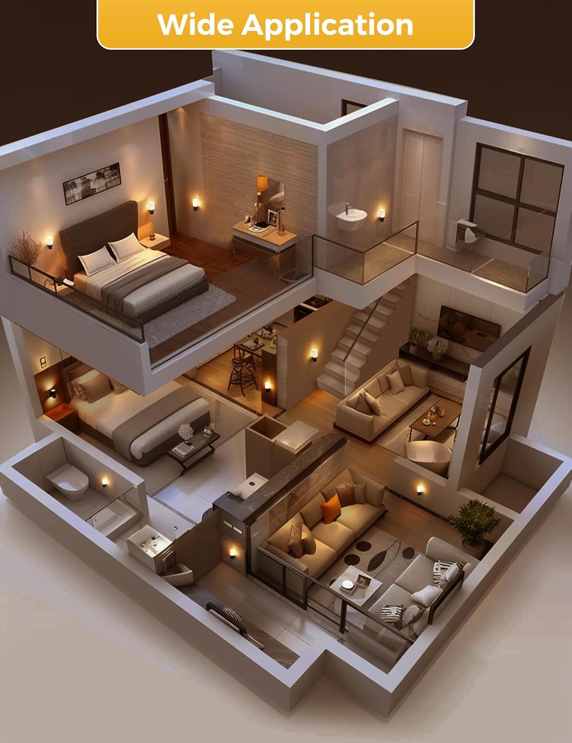 imageL LOHAS LED Night Lights Plug into Wall Dimmable Night Light with Auto OnOff Sensor 3000K Warm White 0100LM Adjustable Brightness Ideal for Bathroom Night Light 2 PackLong3000K