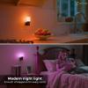 imageL LOHAS LED Night Lights Plug into Wall Dimmable Night Light with Auto OnOff Sensor 3000K Warm White 0100LM Adjustable Brightness Ideal for Bathroom Night Light 2 PackLongMultiColor