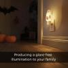 imageL LOHAS LED Pumpkin Night Light Halloween Lights Indoor Plug in Nightlight with ULC7 Bulbs ChangeableHalloween Party Decorations for AdultsKidsGiftCute ghosts