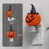imageL LOHAS LED Pumpkin Night Light Halloween Lights Indoor Plug in Nightlight with ULC7 Bulbs ChangeableHalloween Party Decorations for AdultsKidsGiftPumpkin