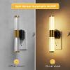 imageL LOHAS LED Rotating Night Light Night Lights Plug into Wall Auto Nightlight Dimmable 100LM Light Sensor 3000K Soft Light LED Acrylic Nightlight Plug in for Bedroom Bathroom Hallway Kitchen2PackBlack BaseStriped3000K
