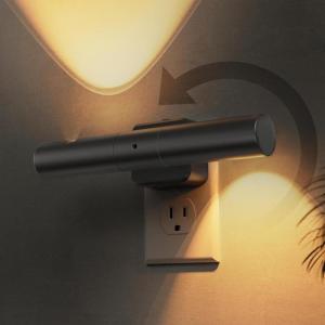 imageL LOHAS LED Night Light Night Lights Plug into Wall Auto Light Sensor 180 Rotating1Pack Brightness Adjustable 0100Lm Soft White 3000K Modern Nightlights for Bathroom HallwaySoft White
