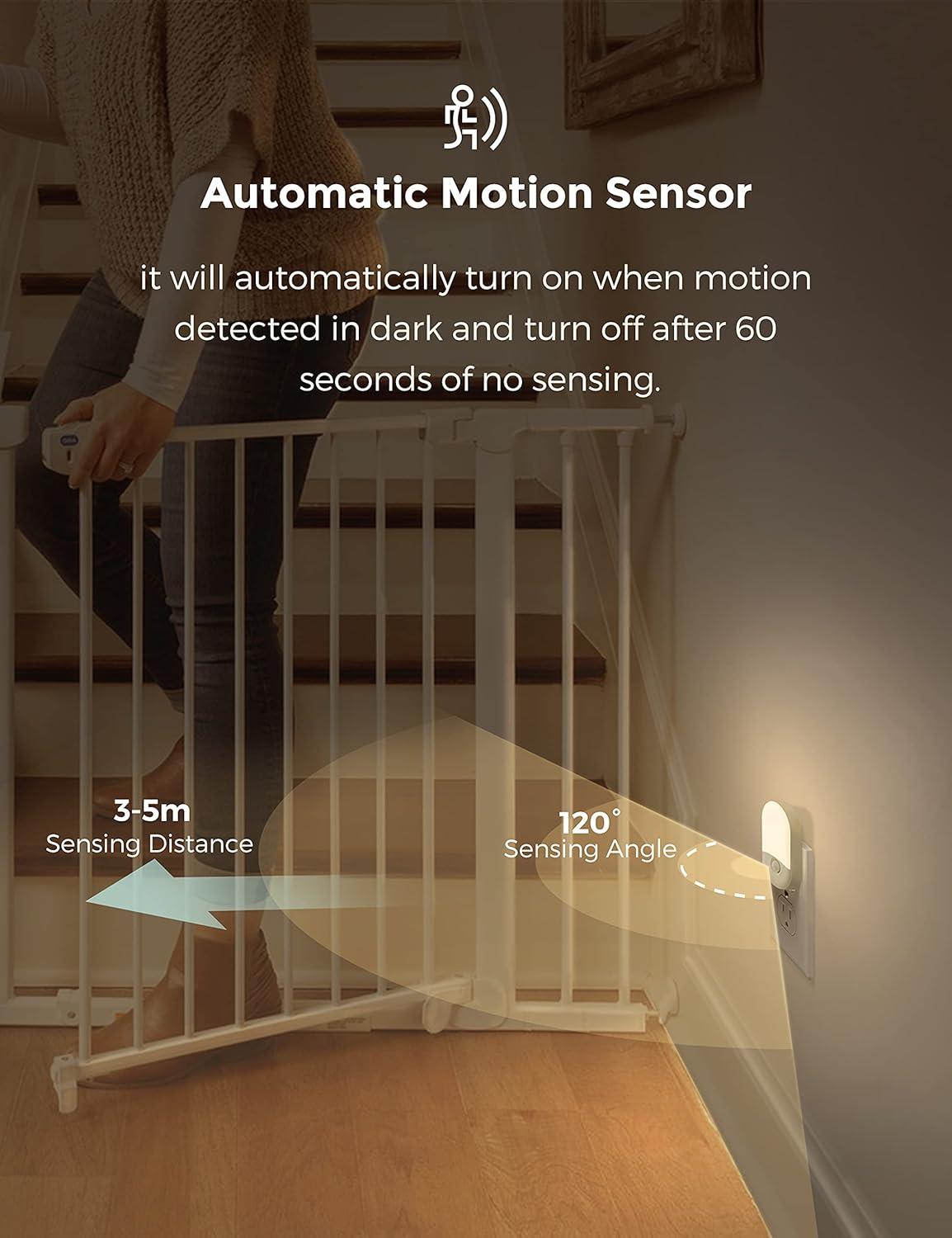 image2 pack Motion Sensor night light2 pack Dusk to Dawn night light