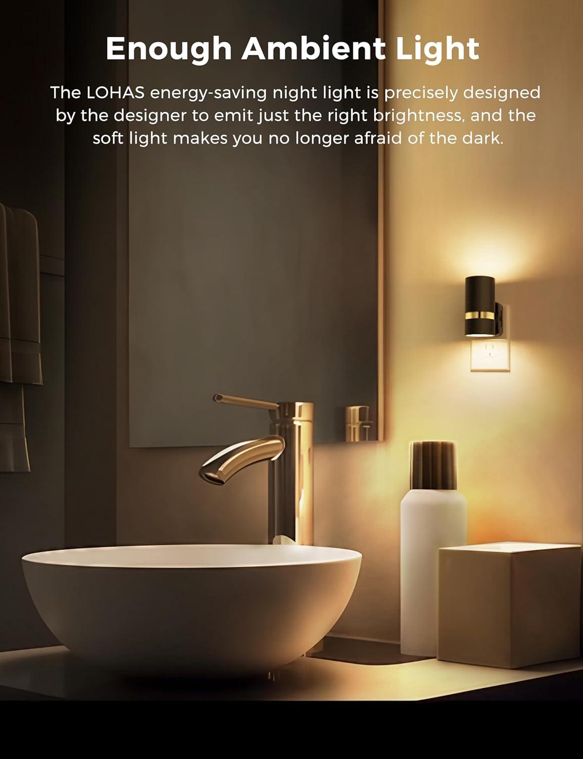 image2 pack Motion Sensor night light2 pack Dusk to Dawn night light