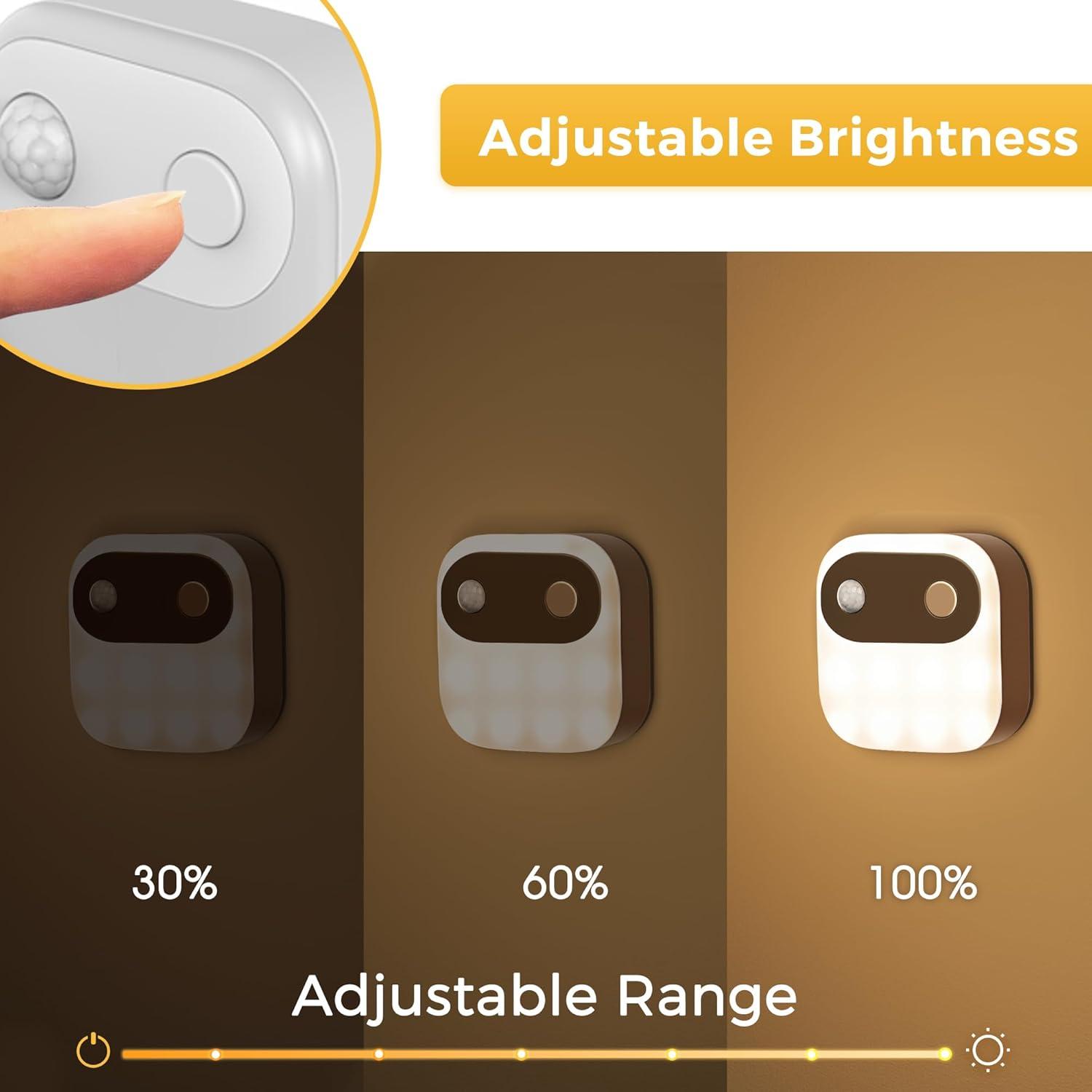 imageL LOHAS LED 2 pack Night Light Plug in2 pack Motion Sensor Night Light
