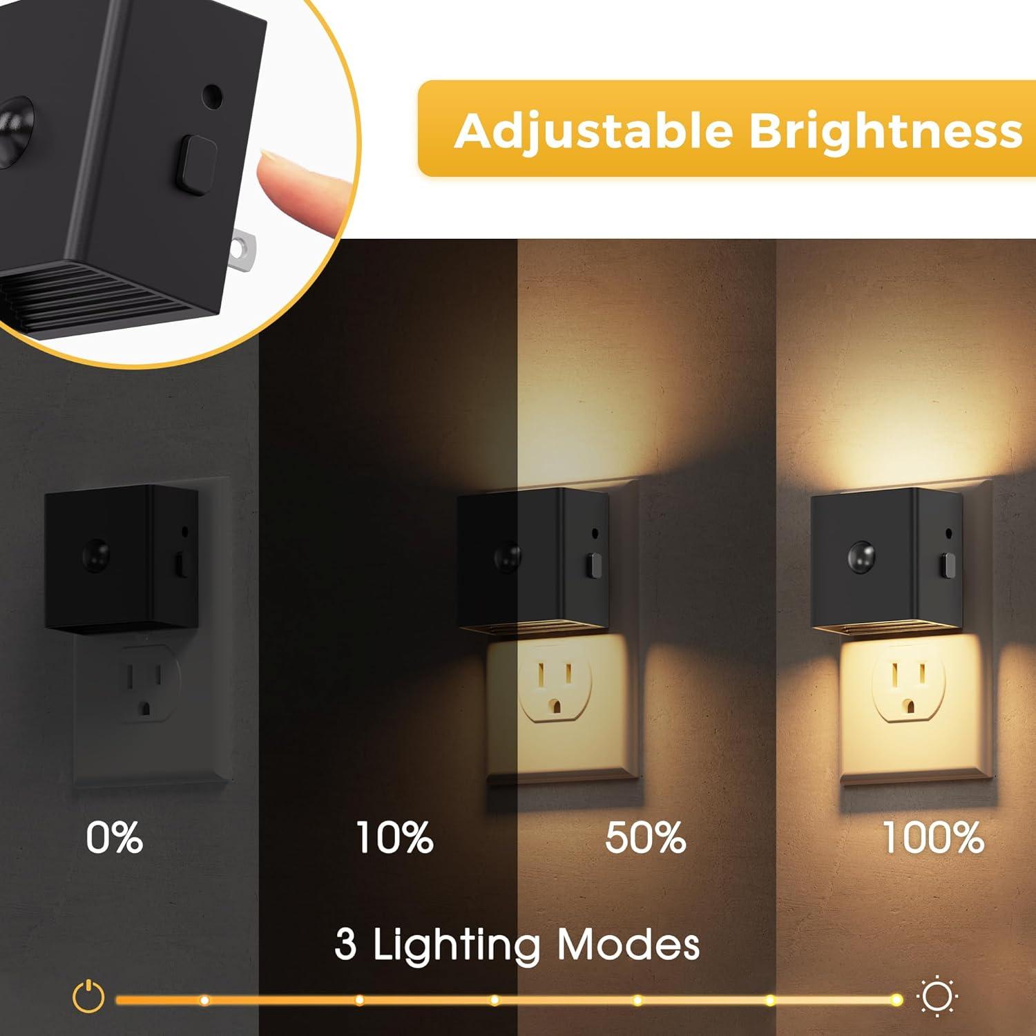 imageL LOHAS LED Motion Sensor Nlight Light6 Pack Night Lights Plug into Wall