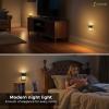 imageL LOHAS LED Motion Sensor Night Light Night Lights Plug into Wall with with Motion Sensor ampamp Dusk to Dawn Sensor Motion Activated LED Night Light 3000K Soft White 4 PackBlack3000K