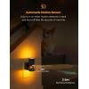 imageL LOHAS LED Motion Sensor Night Light Plug in Night Lights Plug into Wall with Adjustable Brightness 5000K Daylight White 1W EnergySaving Nightlight for Bathroom Bedroom Kitchen Hallway 2 Pack1600K Amber
