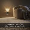 imageL LOHAS LED Night Light Plug in Modern Night Lights Plug into Wall Night Lights for Hallway Bedroom Stairway 2 Pack
