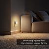 imageL LOHAS LED Night Lights Plug into Wall 2 Pack Night Light with Dusk to Dawn Sensor 3000K Soft White NonDim Ideal for Bathroom Night Light Hallway Kitchen
