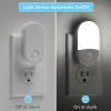imageL LOHAS LED Night Lights Plug into Wall 4 Pack LED Night Light with Light Sensors 3060LM Nightlights for Kids Room Soft White 3000K 06W Automatic Plug in Wall Light for Bedroom HallwayDaylight
