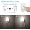 imageL LOHAS LED Night Lights Plug into Wall 4 Pack LED Night Light with Light Sensors 3060LM Nightlights for Kids Room Soft White 3000K 06W Automatic Plug in Wall Light for Bedroom HallwayDaylight