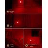 imageL LOHAS LED Red Night Light Plug in Sensor Night Light for Kids Red Nightlight Bright Nightlights for Bathroom Hallway Holiday Christmas Decoration 4 Pack