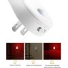 imageL LOHAS LED Red Night Light Plug in Sensor Night Light for Kids Red Nightlight Bright Nightlights for Bathroom Hallway Holiday Christmas Decoration 4 Pack