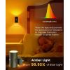 imageSoft White Light Amber Light 4 Pack Motion Sensor Night Light Plug in 0100LM Dimmable