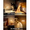 imageStickOn Motion Sensor Night Light Wall Lights Closet Lights Stair Lights Motion Activated Night Light