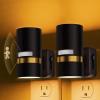 imageL LOHAS LED Motion Sensor Night Light Plug in Night Lights Plug into Wall with Adjustable Brightness 5000K Daylight White 1W EnergySaving Nightlight for Bathroom Bedroom Kitchen Hallway 2 Pack1600K Amber