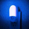 imageL LOHAS LED Night Lights Plug into Wall 4 Pack LED Night Light with Light Sensors 3060LM Nightlights for Kids Room Soft White 3000K 06W Automatic Plug in Wall Light for Bedroom HallwayBlue