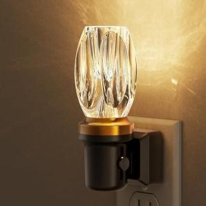 imageL LOHAS LED Night Lights Plug into Wall Plug in Night Light with Sensor Wall SconceStyle Design Night Light for Bedroom Bathroom Hallway 5 Pack