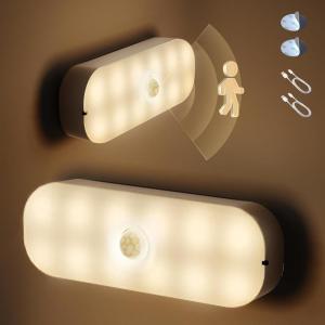 imageStickOn Motion Sensor Night Light Closet Lights  Plug in Motion Sensor Night Lights