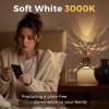 imageL LOHAS LED Night Light Dimmable Night Lights Plug into Wall Vintage Nightlight with Light Sensor Soft White 0100LM Plug in Aesthetic Night Light for Adults Bathroom Hallway Gift 1 Pack2