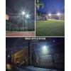 imageL LOHAS LED Purple Halloween Flood Light Outdoor   50W Plug in Flood Light IP66 Waterproof Halloween Decorations 2300lm Outdoor Lights for Yard Garage Party UL Listed 2 PackDaylight White