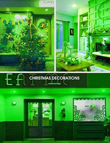 imageChristmas Red Green LED Light Bulbs BR30 Bulbs2PackA19 Bulbs4Pack