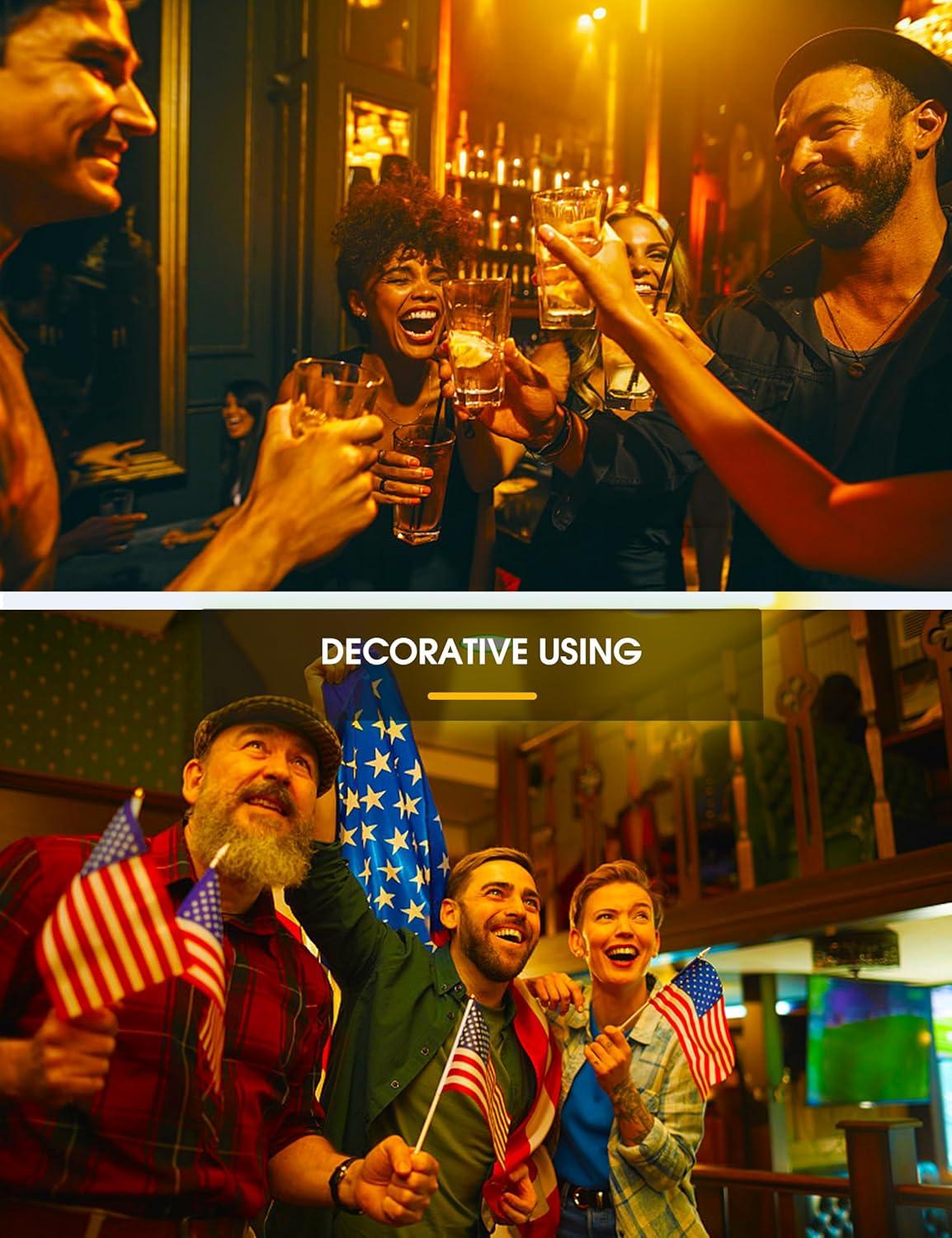 imageL LOHAS LED Halloween Orange Purple LED Light Bulbs Outdoor A19 Orange Purple Colored Light Bulb Indoor E26 Base NotDimmable