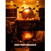 imageHalloween Orange Purple LED Light Bulbs BR30 Bulbs2Pack PAR38 Bulbs2Pack