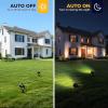 imageHalloween Orange and Purple Spotlights Outdoor3000K Landscape Spotlight Outdoor 2Pack