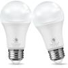 imageL LOHAS LED Bright White LED Light Bulb 5000K Daylight White Garage Light Bulbs E26 Porch Light Bulb 4 Pack