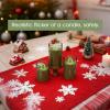 imageL LOHAS LED Christmas Electronic Candle Night Lights with Remote 3Pack Reindeer LED Flameless Candles Battery Operated Flickering Night Light 5 Brightness Levels ampamp Timer for Holiday Home DecorChristmas tree
