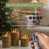 imageL LOHAS LED Christmas Electronic Candle Night Lights with Remote 3Pack Reindeer LED Flameless Candles Battery Operated Flickering Night Light 5 Brightness Levels ampamp Timer for Holiday Home DecorMilu deer