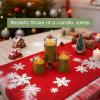 imageL LOHAS LED Christmas Electronic Candle Night Lights with Remote 3Pack Reindeer LED Flameless Candles Battery Operated Flickering Night Light 5 Brightness Levels ampamp Timer for Holiday Home DecorSnowflake