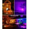 imageL LOHAS LED Orange and Purple Halloween Flood LightOrange and Purple Spotlights