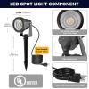 imageLOHAS 10W Dusk to Dawn Outdoor Lighting Auto OnOff 3000K Landscape Outdoor Spotlight IP66 Waterproof Spot Lights for Yard Garden House Pathway Plant2 Pack3000K Warm White  5W