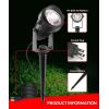 imageLOHAS 10W Dusk to Dawn Outdoor Lighting Auto OnOff 3000K Landscape Outdoor Spotlight IP66 Waterproof Spot Lights for Yard Garden House Pathway Plant2 PackRed