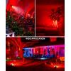 imageLOHAS 10W Dusk to Dawn Outdoor Lighting Auto OnOff 3000K Landscape Outdoor Spotlight IP66 Waterproof Spot Lights for Yard Garden House Pathway Plant2 PackRed