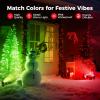 imageLOHAS 10W Dusk to Dawn Outdoor Lighting Auto OnOff 3000K Landscape Outdoor Spotlight IP66 Waterproof Spot Lights for Yard Garden House Pathway Plant2 PackRed