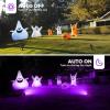 imageLOHAS 10W Dusk to Dawn Outdoor Lighting Auto OnOff 3000K Landscape Outdoor Spotlight IP66 Waterproof Spot Lights for Yard Garden House Pathway Plant2 PackPurple