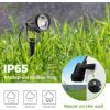 imageLOHAS 10W Dusk to Dawn Outdoor Lighting Auto OnOff 3000K Landscape Outdoor Spotlight IP66 Waterproof Spot Lights for Yard Garden House Pathway Plant2 Pack3000K Warm White  5W