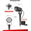 imageLOHAS 10W Dusk to Dawn Outdoor Lighting Auto OnOff 3000K Landscape Outdoor Spotlight IP66 Waterproof Spot Lights for Yard Garden House Pathway Plant2 PackRed