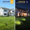 imageLOHAS 10W Dusk to Dawn Outdoor Lighting Auto OnOff 3000K Landscape Outdoor Spotlight IP66 Waterproof Spot Lights for Yard Garden House Pathway Plant2 Pack3000K Warm White  10W